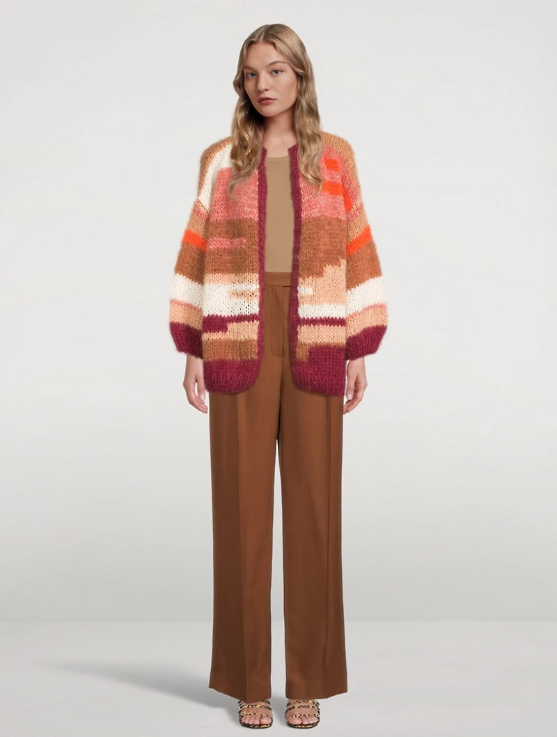 Jennifer's Big Mohair Cardigan