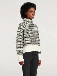 Reversed Jacquard Sweater