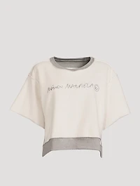 Reversed Cropped Sweatshirt