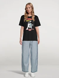 Inside Out Wide-Leg Jeans