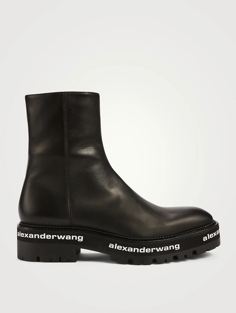 Sanford Leather Ankle Boots