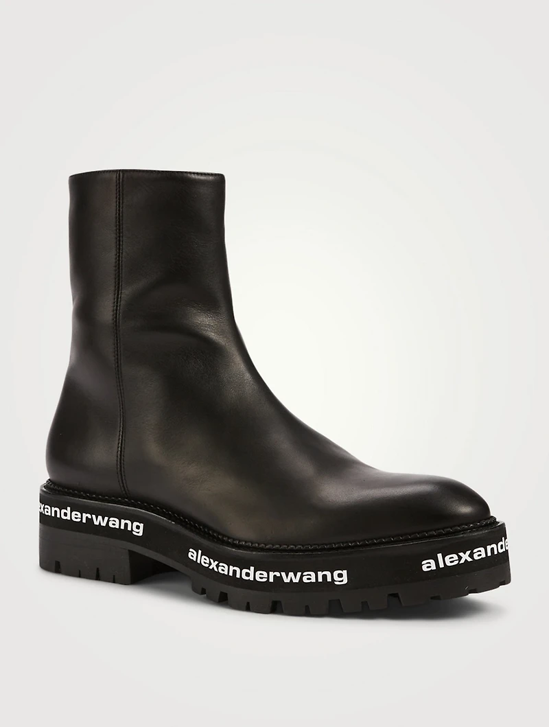 Sanford Leather Ankle Boots