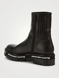 Sanford Leather Ankle Boots