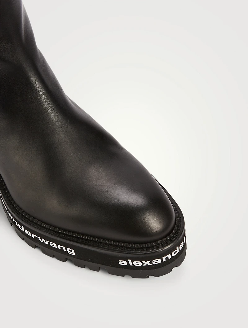 Sanford Leather Ankle Boots