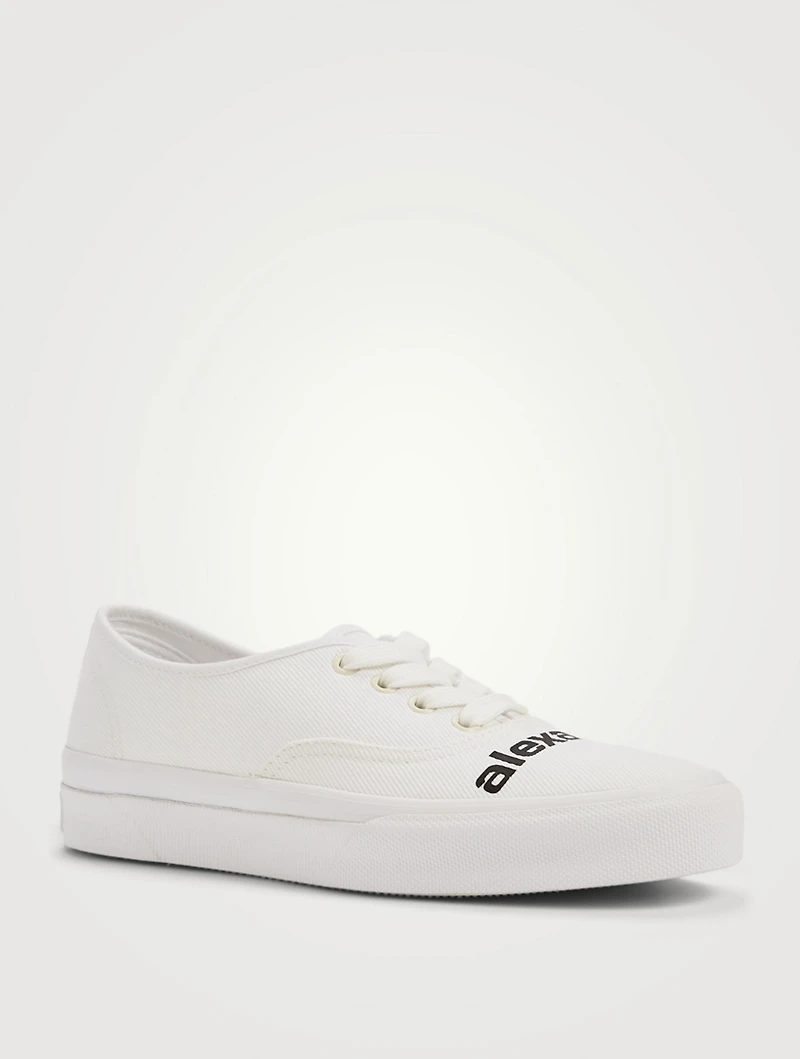 Dropout Denim Logo Sneakers