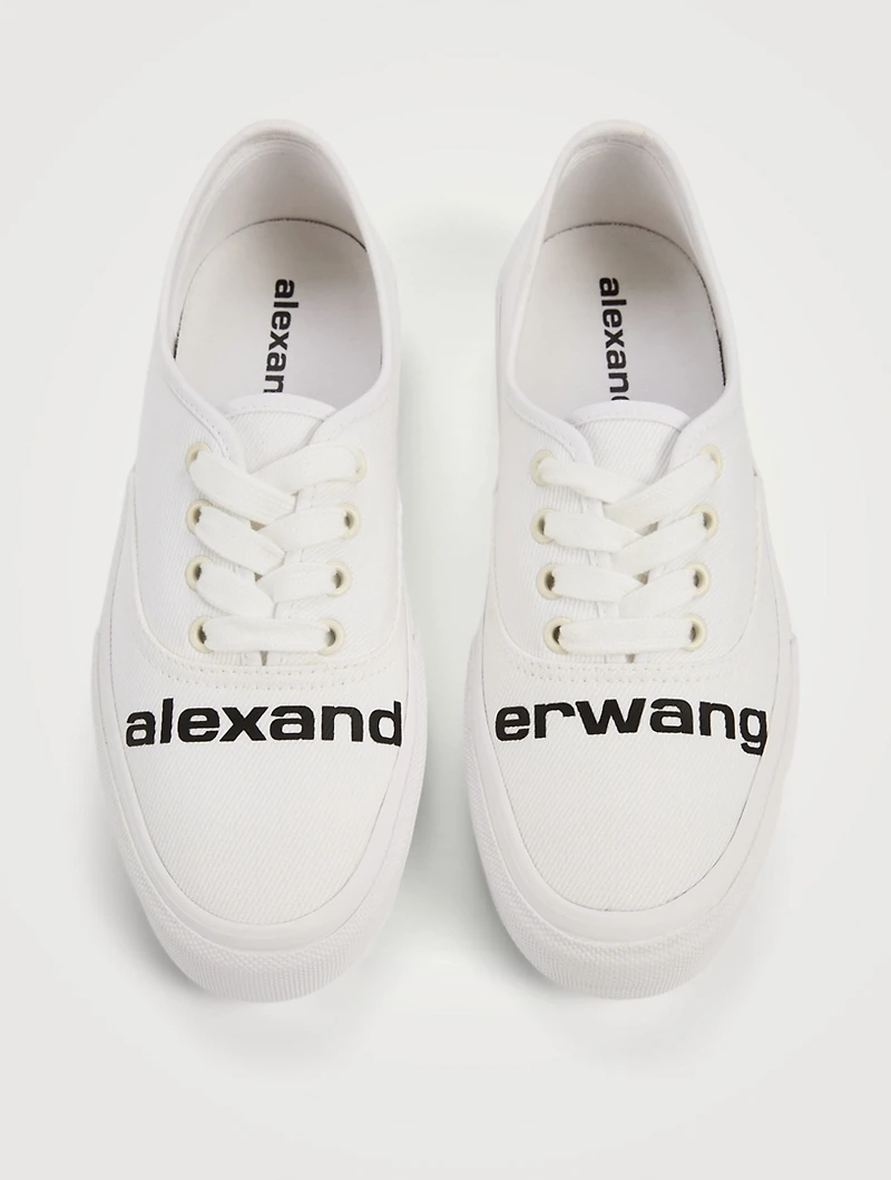 Dropout Denim Logo Sneakers