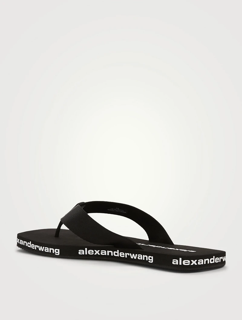 AW Nylon Webbing Thong Sandals