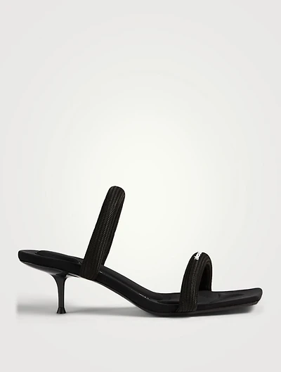 Jessie Tubular Webbing Heeled Sandals