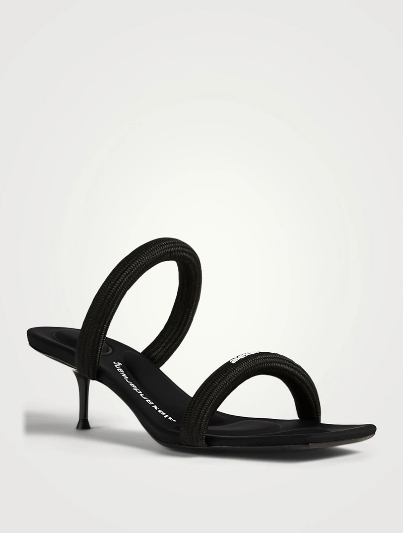 Jessie Tubular Webbing Heeled Sandals