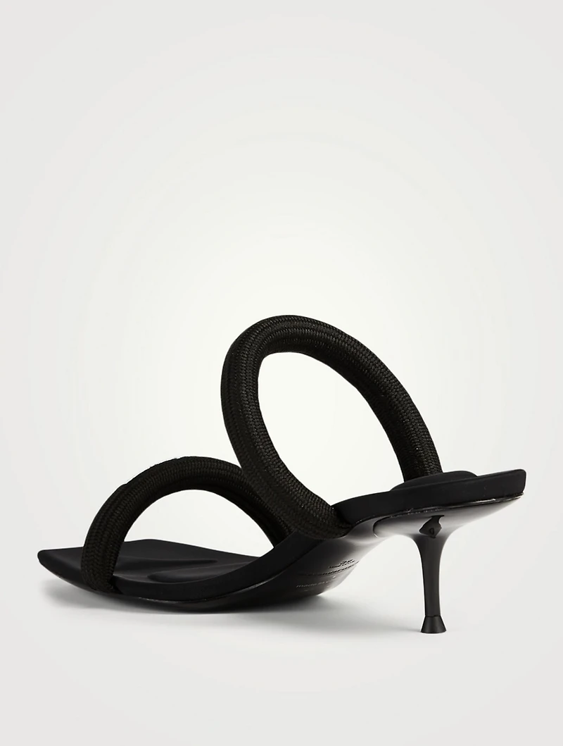 Jessie Tubular Webbing Heeled Sandals