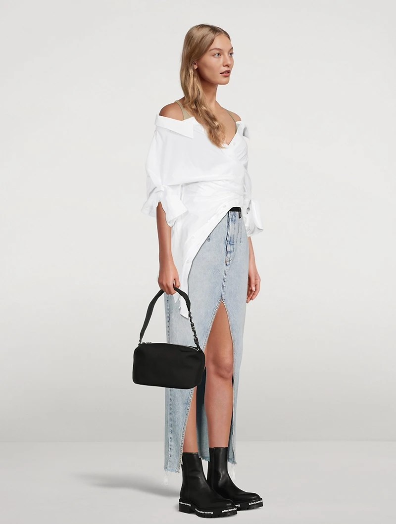 Heiress Nylon Shoulder Bag