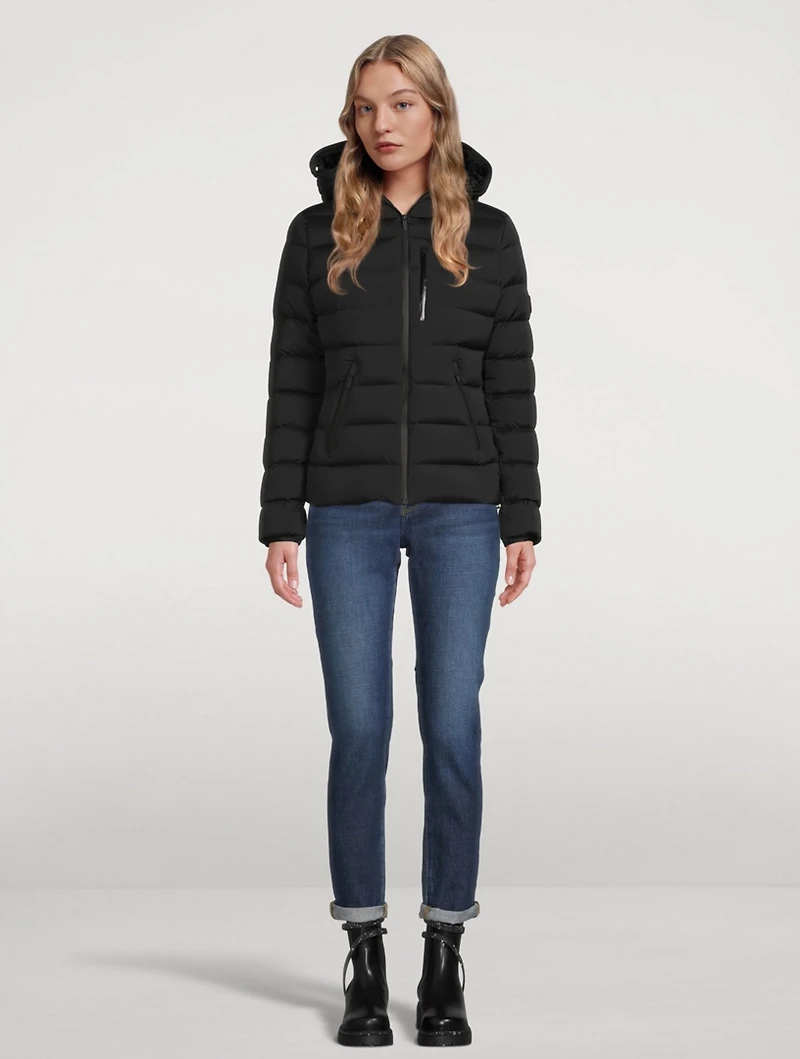Herbe Quilted Jacket With Hood