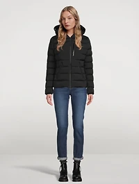 Herbe Quilted Jacket With Hood