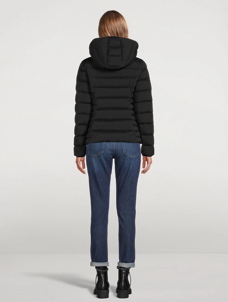 Herbe Quilted Jacket With Hood