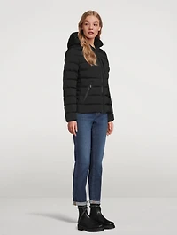 Herbe Quilted Jacket With Hood