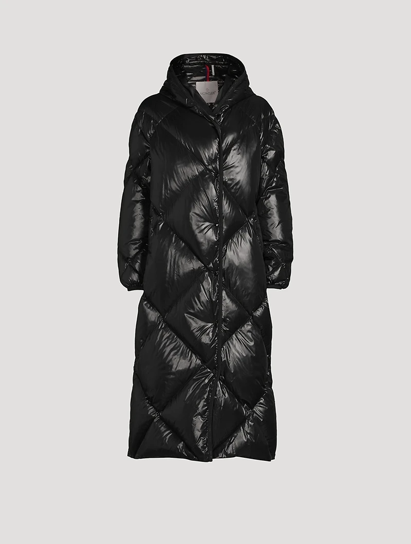 Cotonniere Down Padded Long Coat With Hood