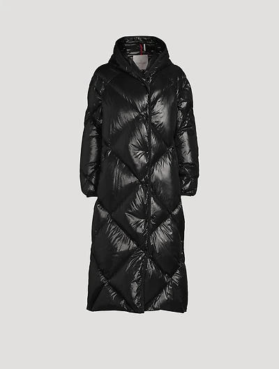 Cotonniere Down Padded Long Coat With Hood