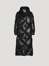 Cotonniere Down Padded Long Coat With Hood