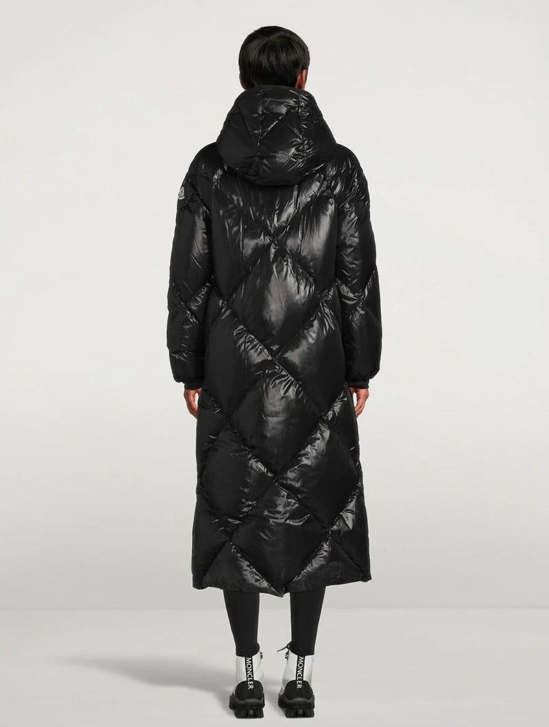 Cotonniere Down Padded Long Coat With Hood