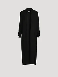 Cashmere Shawl Cardigan Duster