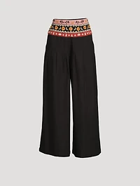 Organic Cotton Palazzo Pants