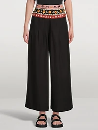 Organic Cotton Palazzo Pants