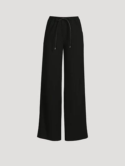 Wool Drawstring Pants