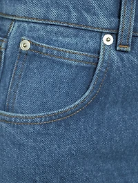 Anagram Pocket Tapered Jeans
