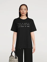 Words T-Shirt Cotton