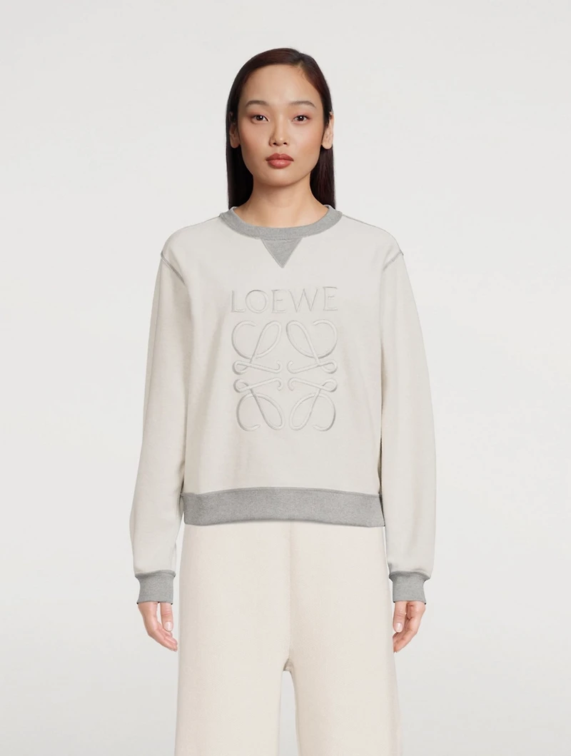 Cotton Anagram Sweatshirt