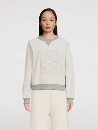 Cotton Anagram Sweatshirt
