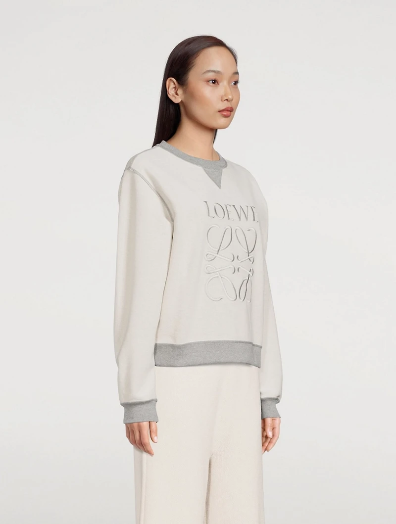 Cotton Anagram Sweatshirt