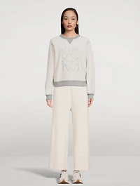 Cotton Anagram Sweatshirt