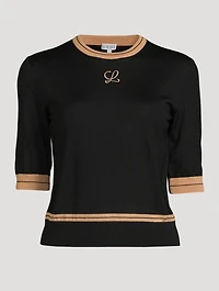 Wool Cropped Sweater