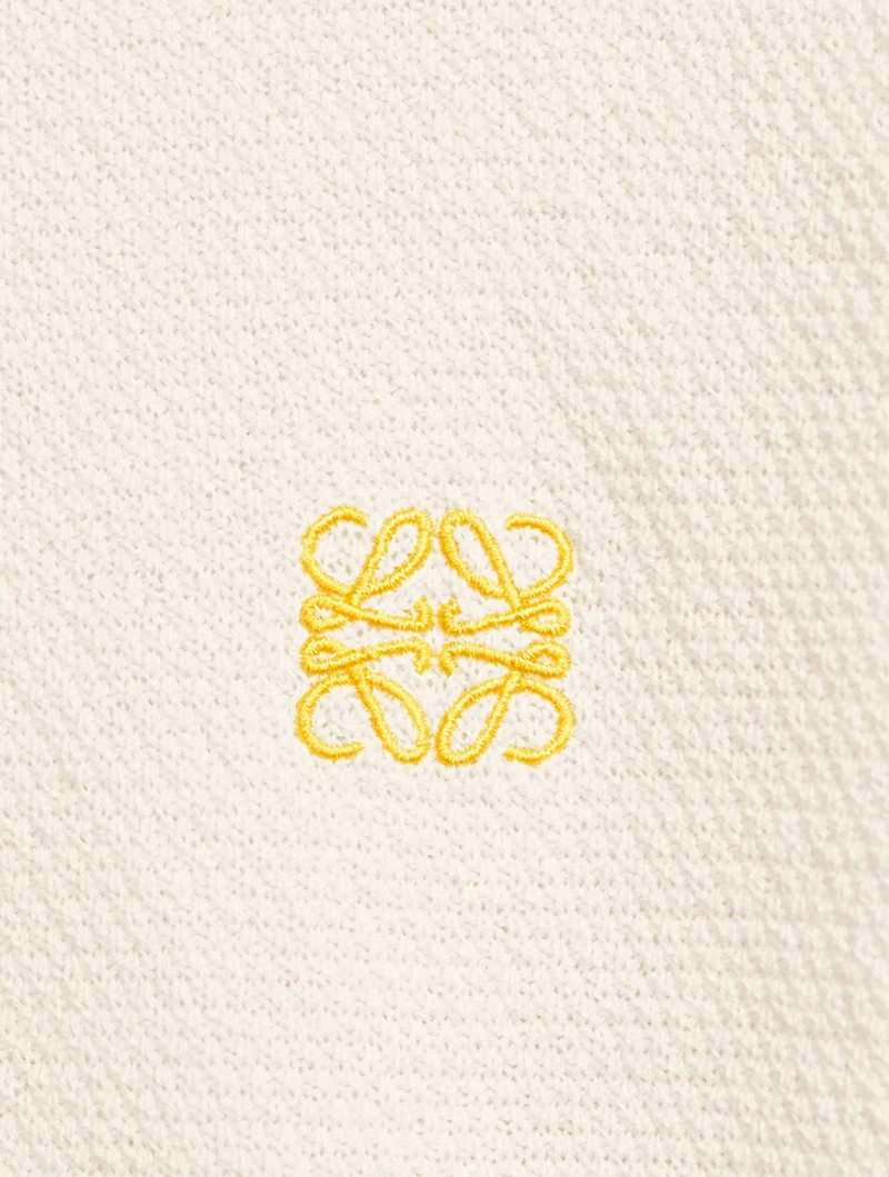 Wool And Cotton Anagram Sweater