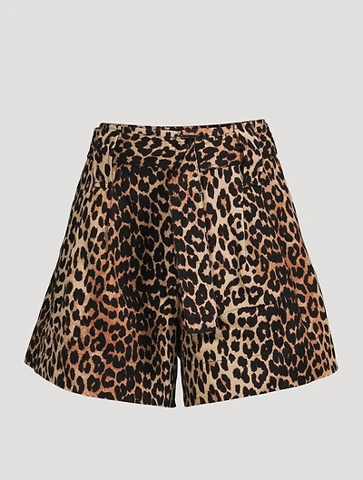 Linen Canvas Shorts