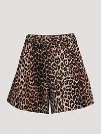 Linen Canvas Shorts