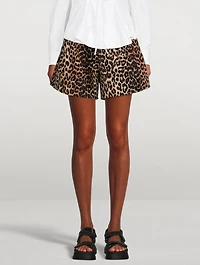 Linen Canvas Shorts