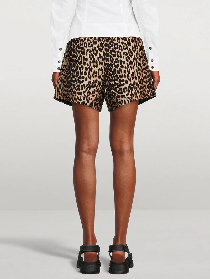 Linen Canvas Shorts