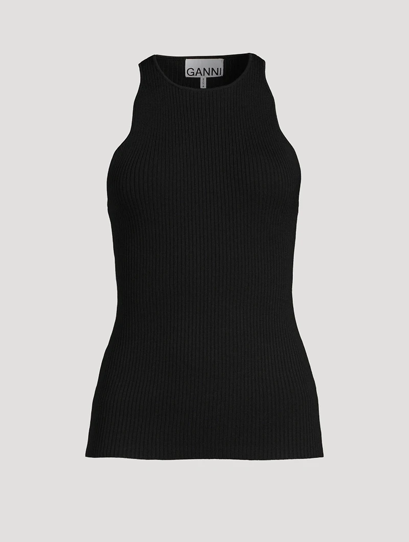 Ribbed Knit Tank Top