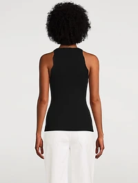 Ribbed Knit Tank Top