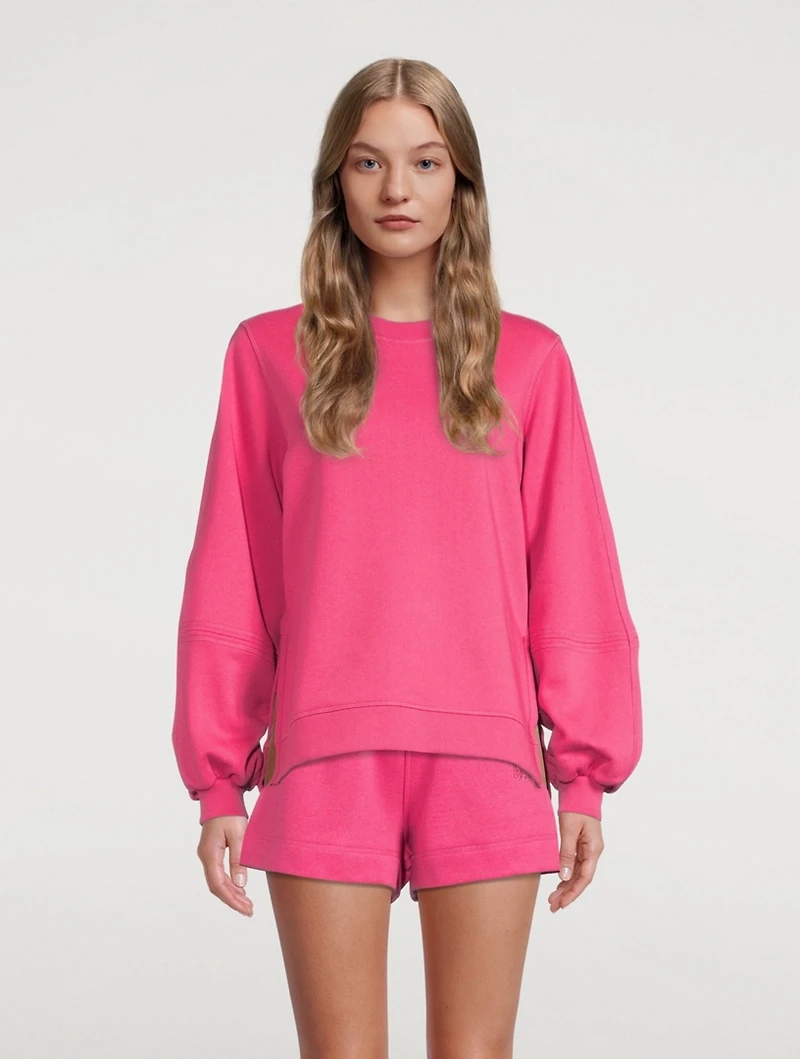 Software Isoli Organic Cotton Puff-Sleeve Sweatshirt