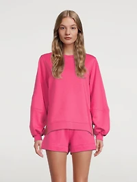Software Isoli Organic Cotton Puff-Sleeve Sweatshirt
