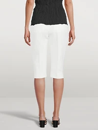 Linen-Blend City Sport Shorts