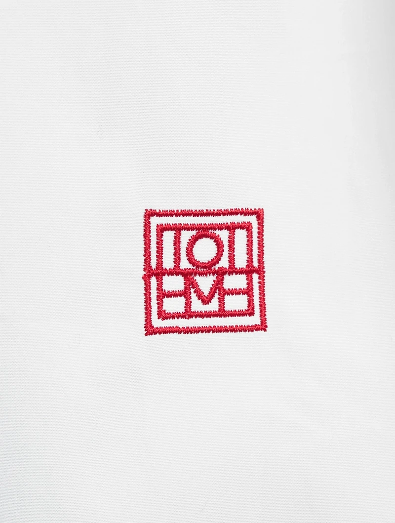 Cotton Wide-Sleeve Shirt