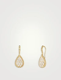 Serpent Bohème Gold Earrings With Diamonds