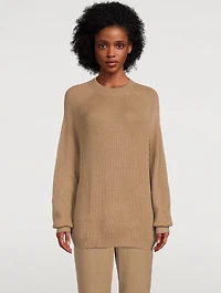 Alpaca Ribbed Sweater