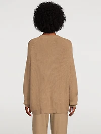Alpaca Ribbed Sweater