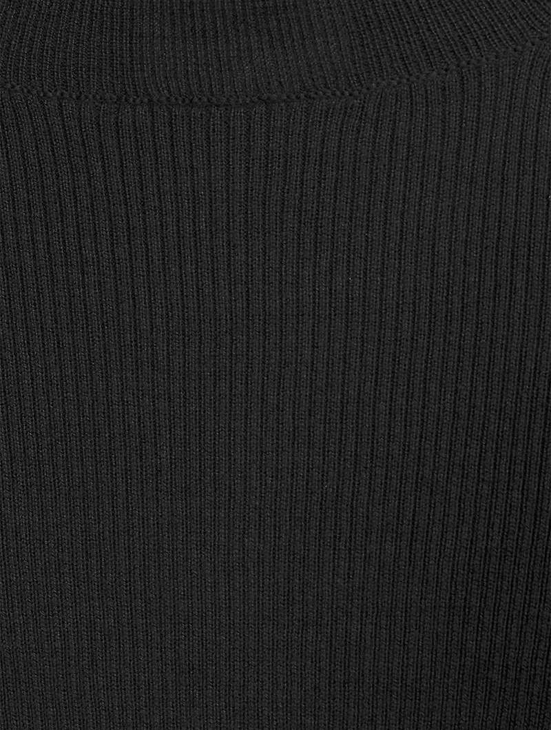 Organic Cotton Ribbed Turtleneck