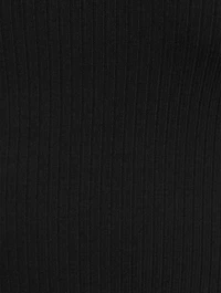 Ribbed Cotton Cropped Tank Top